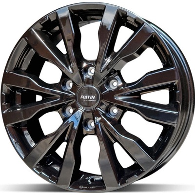Platin P86 7x17 5x108 ET46 black – Hledejceny.cz