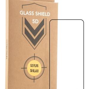 Tactical Glass Shield 5D стъклен протектор за Samsung Galaxy S21 5G - Черен KP25765