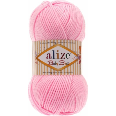Alize příze Baby Best 191 sytá růžová