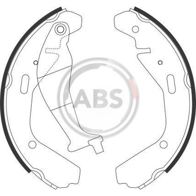 A.B.S. Sada brzdových čeľustí 9151