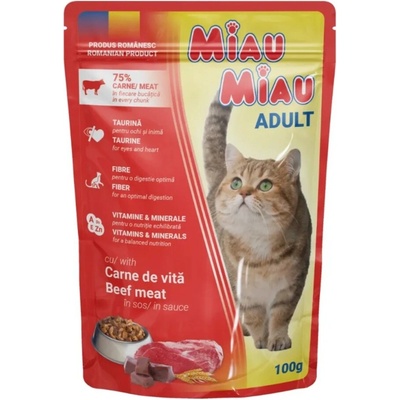 Miau Miau Cat hovädzie 100 g