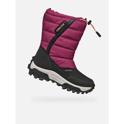 Geox Червени момичешки зимни обувки Geox Himalaya B Ab Geox | Cherven | Момичешки | 34