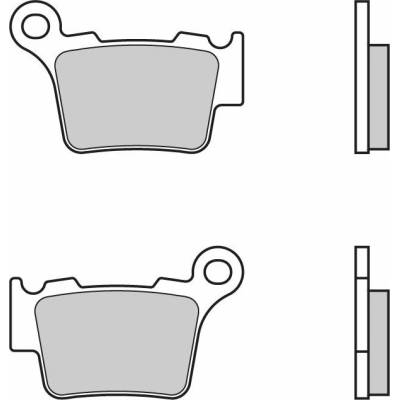 BREMBO Brzdové doštičky 07BB27SX SX