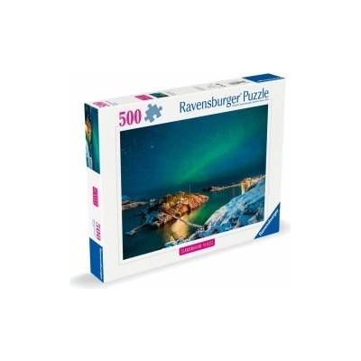 Ravensburger Puzzle 500 Northern Lights over the Bergsfjord
