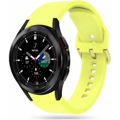 Tech-Protect Силиконова каишка за Samsung Galaxy Watch 4/5/5 Pro/6 от Tech-Protect IconBand - жълта (9589046926457)