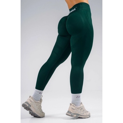 Nebbia High-waist extra push-up legíny PRIMAL 850 dark green