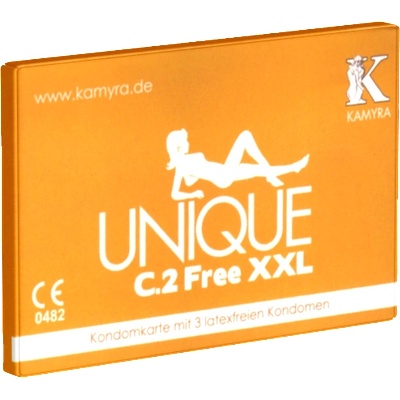 Kamyra Single: Unique C. 2 Free XXL, 3 latex free condoms