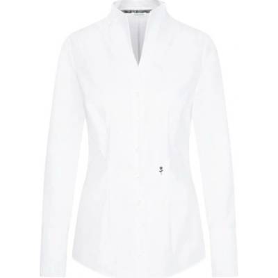 Seidensticker Chalice Blouse Slim LSL popelínová dlouhý rukáv dámská white