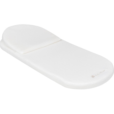 Kikkaboo Матрак+възглавница за кош за новородено 75/30 cm Airknit White (31107010017)