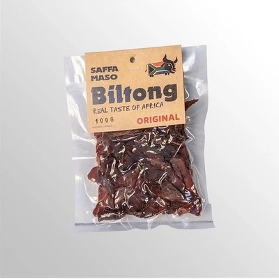 Saffa Maso Sušené hovězí maso Biltong Original 100 g