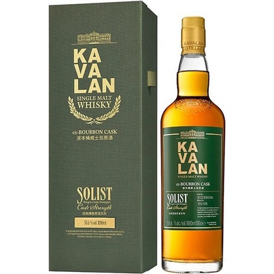 Kavalan Solist EX-BOURBON CASK 57,8% 0,7 l (kazeta)
