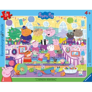 Ravensburger Детски пъзел Ravensburger от 39 части - Семейно парти с Пепа и приятели (5699) - ozone