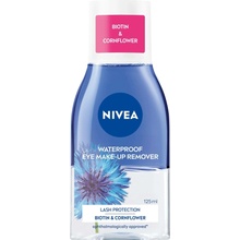 Nivea Caring Eye Make-Up Remover dvoufázový odličovač očí a voděodolného make-upu 125 ml