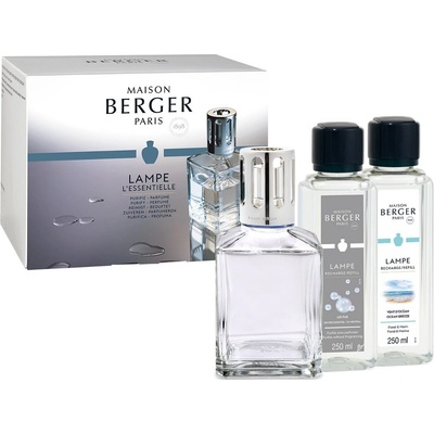Maison Berger Paris darčekové balenie katalytická lampa Essential Cube Morský vzduch 250 ml So Neutral 250 ml
