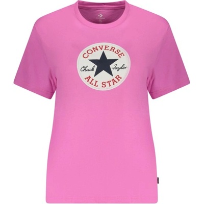 Converse Дамска тениска с къс ръкав Converse, Размер L, Цвят Роза (CVW5T103_RS542QE0)
