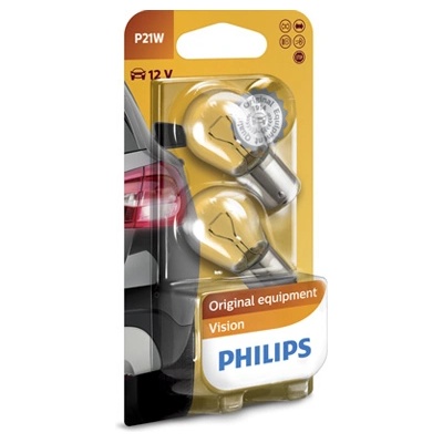 Philips Крушка, мигач philips p21w, 12v, 21w, 2 бр