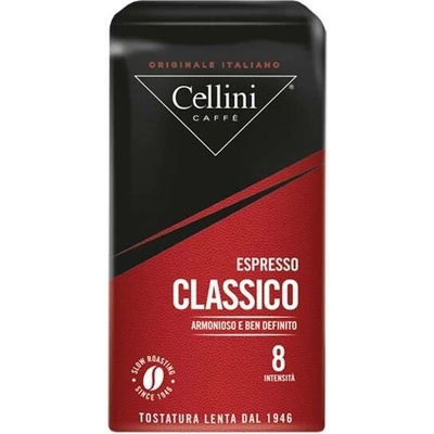 Cellini Espresso Classico 80% Arabica mletá káva 250 g