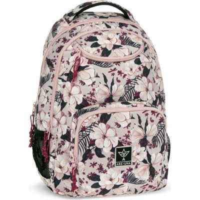 Ars Una batoh Flowery růžová