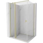 Mexen Mist T душкабина отваряема 85 x 120 см, прозрачна, злато четкано - 8A4T-085-120-55-00 (8A4T-085-120-55-00)
