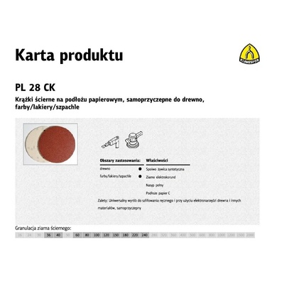 Klingspor Комплект 50 шлифовъчни дискове, Klingspor, 125 мм (270659) (270659)