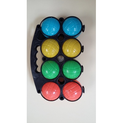 SMĚR HRA Petanque 8 koulí plast petangue koule sada