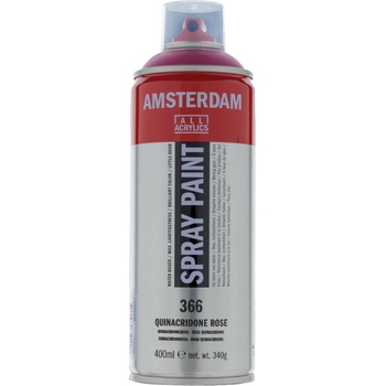 Amsterdam akrylový sprej 400 ml 366 quinacridone rose