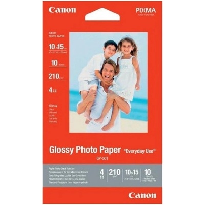Canon Хартия, Canon GP-501 10x15 cm, 10 Sheets (0775B005)