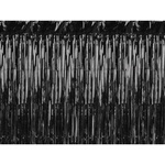  Black party curtain 100x200cm - mallbg - 21,59 лв