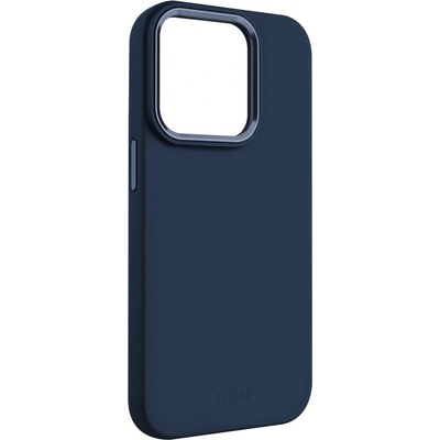 FIXED Калъфи за телефони FIXED MagFlow, съвместими с MagSafe за Apple iPhone 15, сини FIXFLM2-1200-BL (FIXFLM2-1200-BL)
