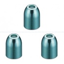 L-Style DMC Champagne Ring kovové Navy modré 3ks