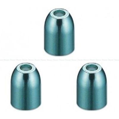 L-Style DMC Champagne Ring kovové Navy modré 3ks