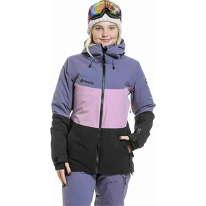 Meatfly дамска SNB & SKI якета Kirsten Black / Purple Light Meatfly | Cheren | ЖЕНИ | M