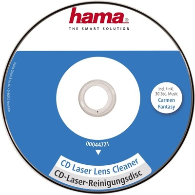 Hama Почистващ диск за CD устройства HAMA Laser Lens cleaner (HAMA-44721)