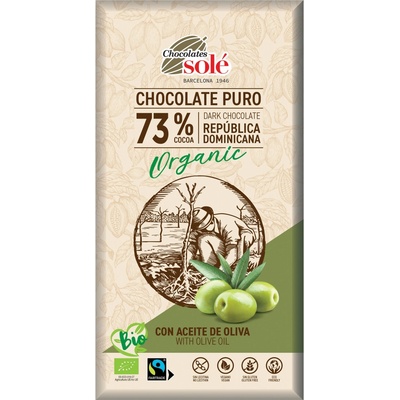SOLÉ Bio hořká s olivovým olejem 100 g
