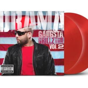Warner DJ Drama: Gangsta Grillz: Album Vol. 2 (Coloured Red Vinyl) - 2Vinyl (LP) (066220)