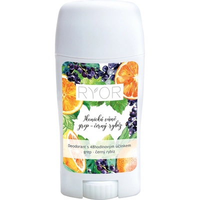 Ryor 48-Hour Deodorant with Grapefruit & Blackcurrant Scent 50 ml