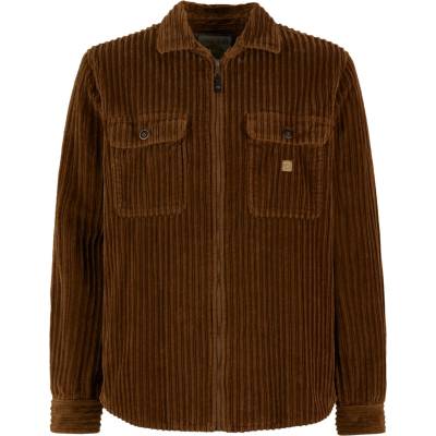 E9 Мъжко вълнено яке E9 Salvo Shirt - Camel - размер XS (033-2946-0111)