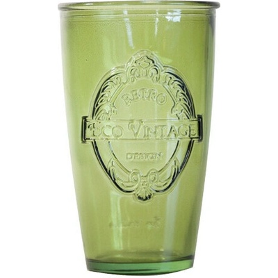 Ego Dekor Mediterranea Lifestyle ECO Sklenice ECOVINTAGE olivově zelená ení obsahuje 6 x 350 ml