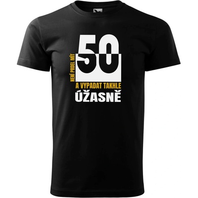 Dobrý Triko pánské tričko Není prdel 50 černá