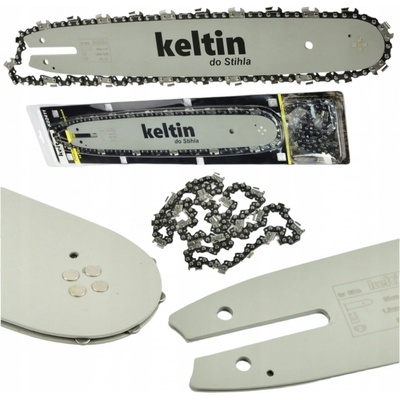 Geko Vodící lišta a 2 řetězy 14" 3/8" 1,3mm 50z K02411 – Zboží Mobilmania