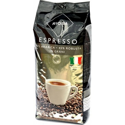 Rioba Silver espresso 55% arbica 6 x 1 kg