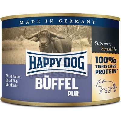 Happy Dog Sensible Pure Italy - Биволско месо в консерва 24 x 400 г