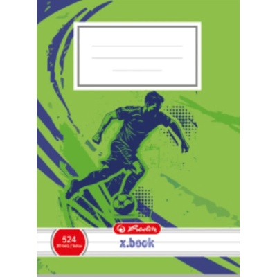 Herlitz Sešit A5 linkovaný 524 Fotbalista