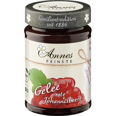 Annes Feinste Červený rybíz želé extra 225 g BIO VEGAN