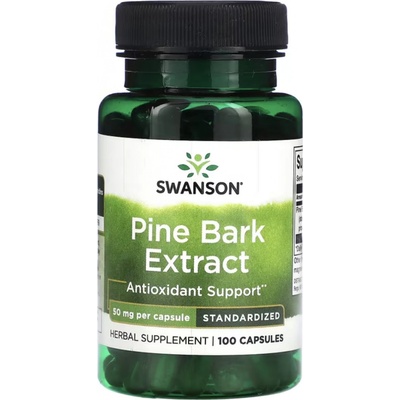 Swanson Swanson extrakt z borové kůry, 50 mg, 100 kapslí