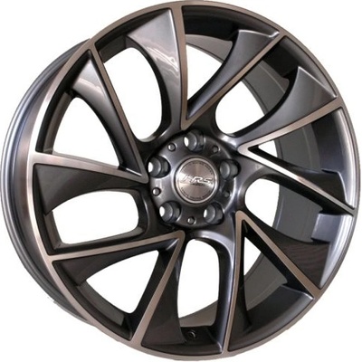 HRS BK652 8,5x19 5x120 ET24 grey polished