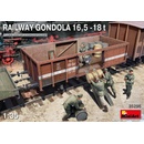 MiniArt Railway Gondola 16 5-18 t 1:35