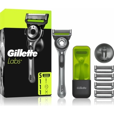 Gillette Labs + 5 ks hlavic + pouzdro – Zboží Mobilmania
