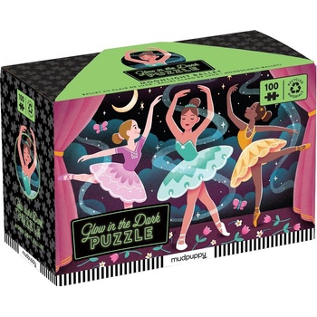 Mudpuppy Polmesačný balet svieti v tme 100 dielov