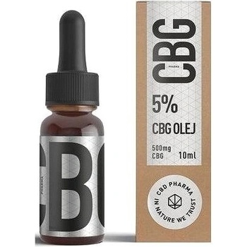 CBD Pharma CBG olej 5 % 10 ml